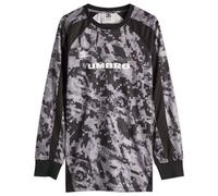 Umbro Taped Digi Long Sleeve Jersey Black Camo
