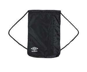 Umbro Team Training 2 Drawstring Bag44cm x 32cm x 5cm Black/White UO2119
