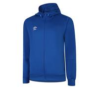 Umbro Total Training Knitted Hoodie in Mid Blue | Size: 9-10 Years Umbro Mid Blue 9-10 Years