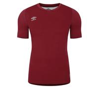 Umbro Unisex Adult Elite V Neck Base Layer Top - New Claret - New Claret - M