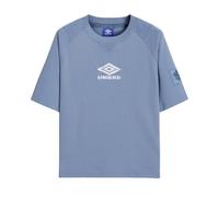 Umbro Unisex Adult Iconic Drill T-Shirt (Infinity) - Medium Blue - Size Small