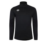 Umbro Men's Optimus Training Quarter Zip Midlayer in Black | Size: 3XL Umbro Black 3XL