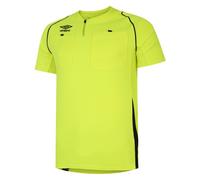 Umbro Unisex Adult Referee Jersey (Safety Yellow/Black) - Size Medium