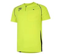 Umbro Unisex Adult Referee Jersey (XXL) (Safety Yellow/Black)