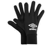 Umbro Unisex Adult Technical Winter Gloves - Black - L-XL - Black - 93% Polyester/7% Silicone