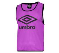 Umbro Unisex Adult Training Bib - Purple/Black - Purple/Black - L-XL