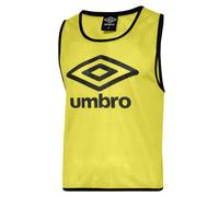 Umbro Unisex Adult Training Bib - Yellow/Black - Yellow/Black - S-M