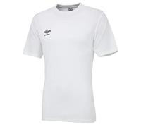 UMBRO Unisex Club Jersey SS Sweatshirt, Unisex_Adult, Sweatshirt, 64501U, White, XXL