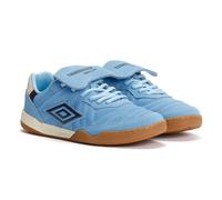 Umbro Unisex Speciali TR Suede Vista Blue/Dark Navy/White Sand Trainers - Size UK 6