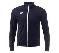 Umbro Unisex's Diamond Track Jacket, Black/White, Medium