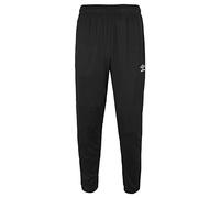 Umbro Unisex's Double Diamond Interlock Pant Track, Black, Large