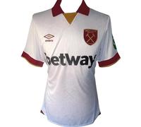 Umbro West Ham United FC Men's Third Football Shirt 2024-2025 Large White