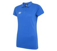 Umbro Women's Club Essential Polo Shirt in Mid Blue | Size: 16 Umbro Mid Blue 16