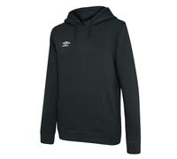 Umbro Women's Club Leisure Hoodie - Black/White - Black/White - M