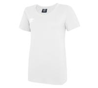 Umbro Womens/Ladies Club Leisure T-Shirt (White/Black) Cotton - Size Large