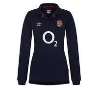 Umbro Womens England Alternative Jersey Short Sleeve Top Navy L