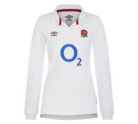 Umbro Womens England Home Jersey Long Sleeve Top White XS