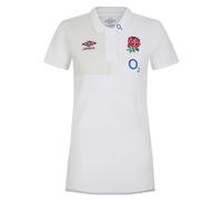 Umbro Womens England Rugby CVC Polo Shirt 2023 2024