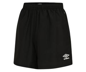 Umbro Womens/Ladies Club Essential Training Shorts (Black) - Size X-Large