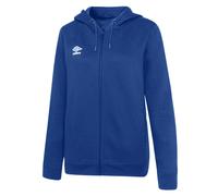 Umbro Womens/Ladies Club Leisure Full Zip Hoodie (Royal Blue/White) - Navy/Blue - Size Small