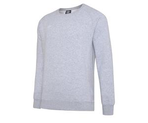 Umbro Womens/Ladies Club Leisure Sweatshirt (S) (Grey Marl/White)