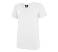 Umbro Womens/Ladies Club Leisure T-Shirt (White/Black) Cotton - Size Small