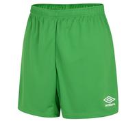 Umbro Womens/Ladies Club Logo Shorts (Emerald) - Size Medium