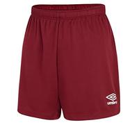 Umbro Womens/Ladies Club Logo Shorts New Claret S