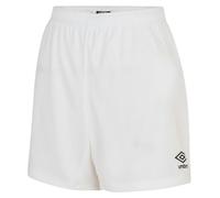 Umbro Womens/Ladies Club Logo Shorts (White) - Size X-Small