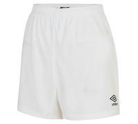 Umbro Womens/Ladies Club Logo Shorts (White) - Size X-Small