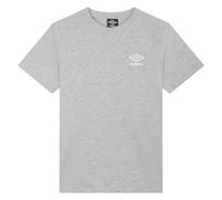 Umbro Womens/Ladies Core Classic T-Shirt (Grey Marl/White) - Light Grey - Size Medium
