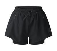 Umbro Womens Pro Training Hybrid Short - Black - Black - 16 UK - 100% Polyester