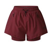 Umbro Womens Pro Training Hybrid Short - Plum - Plum - 14 UK - 100% Polyester