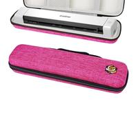 Umbrotiger Scanner Travel Case Compatible with Brother DS-640/740D/720D/940DW, Doxie Go SE Duplex Compact Mobile Document Scanner Storage Bag (Rose red)