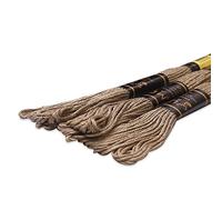 UMC STAG Pack of 3 Premium Embroidery Thread | 100% Egyptian Cotton Premium Skeins | Cross Stitch Embroidery Floss | Oeko TEX Certified Stranded Cotton (Beige Grey 393)