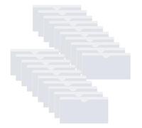 UMCHU 20 Sheets Self Adhesive Business Card Pockets, Self Adhesive Index Card Pockets, Top Opening to Organize and Protect Your Index Cards