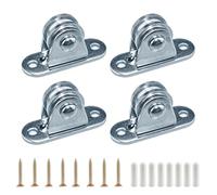 UMCHU 4 Pcs U Type Pulley Wheel, with screws, for sliding doors,track doors