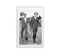 UMCHU FRANK SINATRA & DEAN MARTIN Signed Poster Decorative Painting Canvas Wall Art Living Room Poster Bedroom Painting Wall Art Picture Print Modern Family Room Decor 20 x 30 Inches (50 x 75 cm)