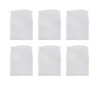UMCHU Pack of 6 100 Mesh Size Nylon Nut Milk Bags, Fine Mesh Straining Cloth Filter Cloth Washable for Nut Milk Fruit Juice Vegetable Juice (10 x 15 cm)