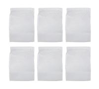 UMCHU Pack of 6 300 Mesh Size Nylon Nut Milk Bags, Fine Mesh Straining Cloth Filter Cloth Washable for Nut Milk Fruit Juice Vegetable Juice (15 x 20 cm)