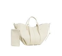 UMCNVV Luxury Handbag Tote Bag for Women Cow Leather Shoulder Bag Purse Design Large Capacity Totes Top Handle Hobo Shopper Bag(White)