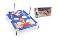 UMDHAIYI Cornhole Set with Sandbags Toss Rings Parents Children Interaction Indoor Outdoor Throwing Game for Lawn Backyard (NO.7888-4)