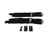 UMDHAIYI Electric Heated Socks for Winter, 3 Temperature Settings, Fast Heating Carbon Fiber, Design, Rechargeable Battery Powered, Warm Thermal Socks for Men and Women