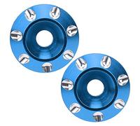 UMDHAIYI for 1/10 OffRoad Racing Car, for Universal Part, Strengthen Tail Protection, Rear Wing Gasket, 2pcs Set, Durable Material, Enhanced Stability, Easy Installation, High Perf (Blue)