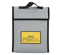 UMDHAIYI Gray Lipo Battery Safe Bag Lightweight Great Protection Fireproof Explosionproof Bag for Garage Factory