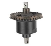 UMDHAIYI RC Differential Gear, Steel And Aluminum Alloy, 1/10 Scale Upgrade Accessories for Traxxas Slash, High Precision, Durable Performance, Smooth Power Transmission, Enhanced (Black)