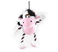 UMDHAIYI Soft Plush Pet Teeth Cleaning Protection Chewing Biting Interactive Training Toy for Dogs (Cow)