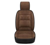 UMDJJU Car Seat Cover Sets Car Cushion Autumn Winter Plush Cover Solid Waist Wear-resistant Warm Comfort Men And Women General Van Seat Covers(Brown)