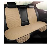 UMDJJU Car Seat Cover Sets For BYD For ATTO 3 For Dolphin For Seal For Song For PLUS Breathable And Washable Mat Pad Linen Car Seat Cover Cushion Van Seat Covers(Rear Seat Set-Beige)