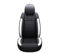 UMDJJU Car Seat Cover Sets For Omoda For Onix For Golf 7 For Outlander 3 Car Accessories Full Coverage Universal Pu Leather Seat Covers Van Seat Covers(White 1 Seat)